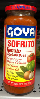 Goya Sofrito Tomato Cooking Base 12 Oz chili beans rice soup stew