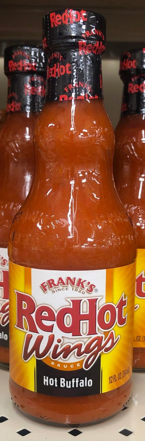 Frank's Red Hot Buffalo Wings Sauce 12 fl oz Bottle Chili Chicken