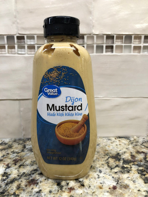 Great Value Squeeze Bottle Dijon Mustard 12 Oz Dip like Grey Poupon