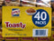 40 packs Toasty Lance Sandwich Crackers Real Peanut Butter NABS FREE SHIP