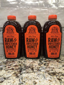 3 Jars of Nature Nate's 100% Pure Raw and Unfiltered Honey 44 oz Jar