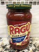 Ragu Homemade Style Pizza Sauce 14 oz Tomato Maker Crust