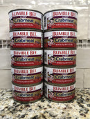 10 CANS BUMBLE BEE Fancy Lump Crab Meat 6 oz Can Dip Cake Food Salad Snack