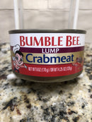 10 CANS BUMBLE BEE Fancy Lump Crab Meat 6 oz Can Dip Cake Food Salad Snack