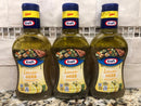 3 BOTTLES Kraft Lemon Herb Vinaigrette Salad Dressing 14 oz Tangy