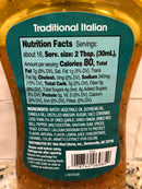 4 BOTTLES Great Value Traditional Italian Salad Dressing 16 oz Marinade FREE SHIP