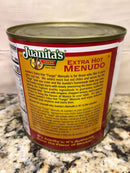 4 CANS Juanita's Extra Hot Menudo 25 oz Soup Tripe Stock FREE SHIP