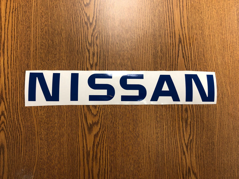 Blue Tailgate Sticker Decal for 86-98 Nissan HardBody D21 Pickup Truck Emblem (Copy)