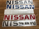 Black Tailgate Sticker Decal for 86-98 Nissan HardBody D21 Pickup Truck Emblem