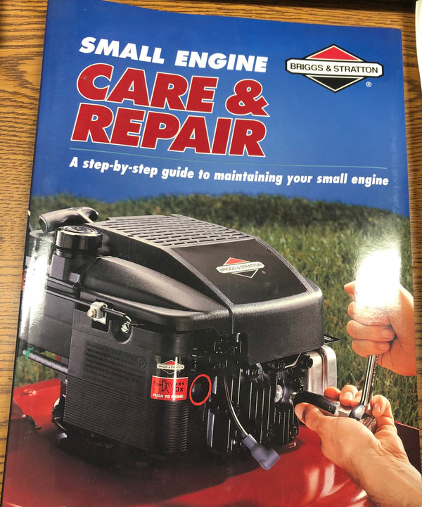 Briggs & Stratton Small Engine Manual Book Lawn Mower