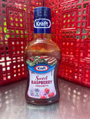 3 BOTTLES Kraft Sweet Raspberry Vinaigrette Salad Dressing 14 oz Tangy