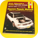 Repair Manual Book Pontiac Bonneville Park Avenue Buick