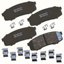 Rear Brake Pad Set for Lexus GX460 / Lexus GX470 / Lexus LX450 / Toyota FJ Cruiser / Toyota Sequoia / Toyota Land Cruiser / Mitsubishi Montero / Mitsubishi Montero Sport / Toyota 4Runner / Toyota Hilux – SBC606