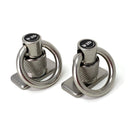 Stainless Steel Locking Slide Tie Down Points for Slide-N-Lock Rail 2-Pack