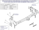 Trailer Reciever Hitch for Toyota Land Cruiser 100 Lexus UZJ100 98 up