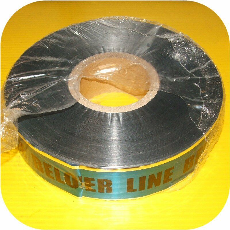 Underground Detectable Tape Water Line Foil Tape 1000'