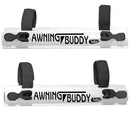 Pair Awning Buddy Holder Hanger Deflapper Clips Camper Travel Trailer Pop Up RV-0