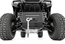 Winch Plate 10" Black Slimline for Honda Pioneer 520