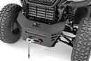 Winch Plate 10" Black Slimline for Honda Pioneer 520