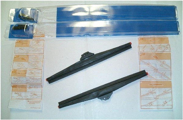 Pair Anco Winter Mud Wiper Blades for Toyota Land Cruiser FJ40 FJ45 Windshield-0