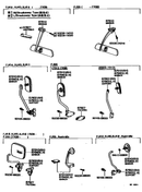 OEM Off Road Mirror ARM for Toyota Land Cruiser FJ40 FJ45