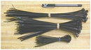 100 Cable Ties - Black High Quality-0