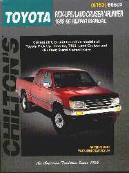 Chilton's 1989 through 1996 Toyota Manual-0