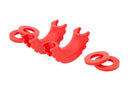 D-Ring Isolator Kit - Pair, Red