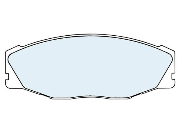 Deluxe Front Brake Pad Set - 2WD T100-0