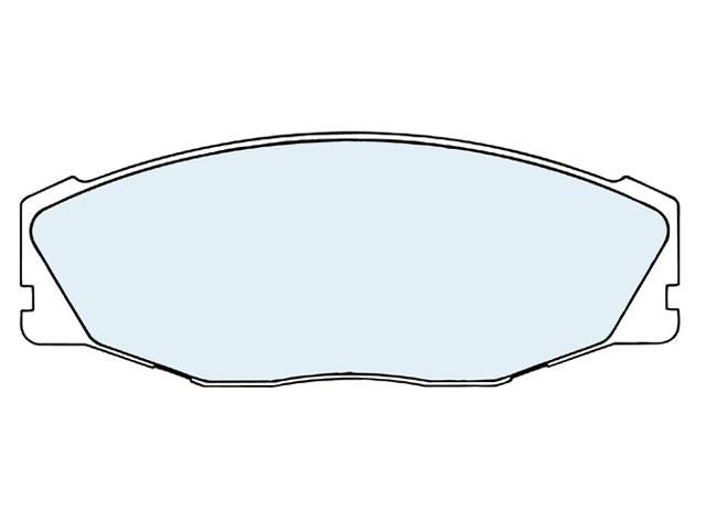 Deluxe Front Brake Pad Set - 2WD T100-0