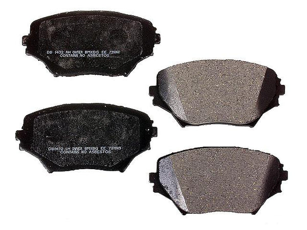 PBR Metal Master RAV4 Front Brake Pad Set-0