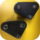 Greaseable Anti-inversion Spring Shackle PAIR for Toyota Land Cruiser FJ40 e-80-0