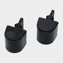 Front Upper Bump Stop Set for Isuzu Hombre (1996-1999) - Black