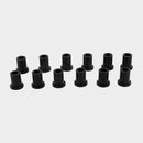 Leaf Spring Bushing Set for Toyota Land Cruiser (1964-1980) - Black