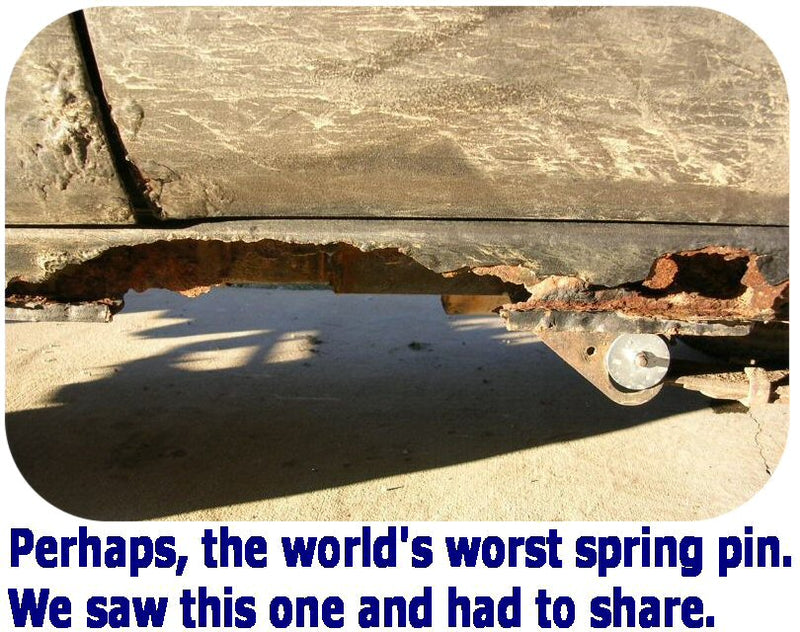 GRADE 8 Greaseable Spring Pin for FJ40, FJ60, or FJ62 81-90-1423