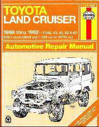 Repair Manual Book Toyota FJ40 FJ55 Land Cruiser Owners-0