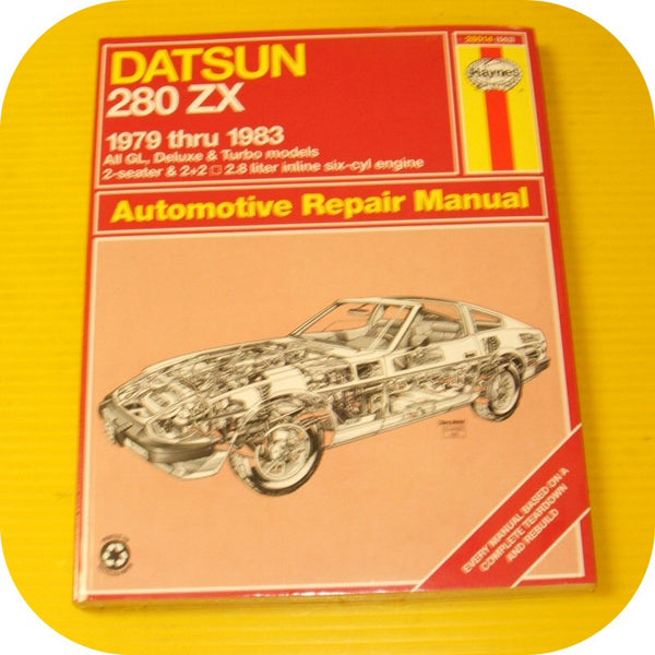 Repair Manual Book Nissan Datsun 280ZX & Turbo Owners-0