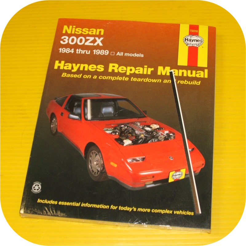 Repair Manual Book for Nissan 300ZX & Turbo Owners NEW 2+2-0