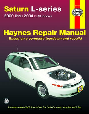 Workshop Repair Manual Book Saturn L Series 00-04 Owner-0