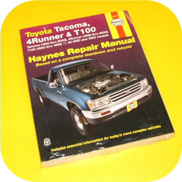 Repair Manual Book Toyota Tacoma T100 Truck 4Runner new-0