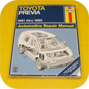 Repair Manual Book Toyota Previa Van 91-95 Owner new-0