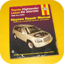 Repair Manual Book Toyota Highlander Lexus RX300 RX330-0
