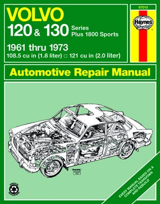 Repair Manual Book Volvo 120 & 130 Series P1800 Sports-0