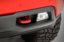 Tow Hooks Forged Red for Chevrolet Silverado 1500 2WD/4WD (2019-2022)