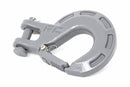 Winch Hook - Forged, Gray