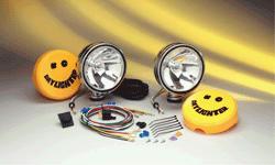 OFF ROAD 100W SYS - 6 IN RND SS W/RELAY-0