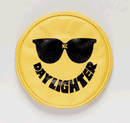 COVER - 6 IN RND YEL VINYL W/BLK SUNGL (PR)-0