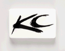 COVER - 5X7 RECT WHT PLASTIC W/BLK KC (EA)-0
