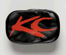 COVER - 5X7 RECT BLK VINYL W/RED KC (PR)-0