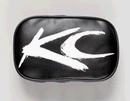 COVER - 5X7 RECT BLK VINYL W/WHT KC (PR)-0